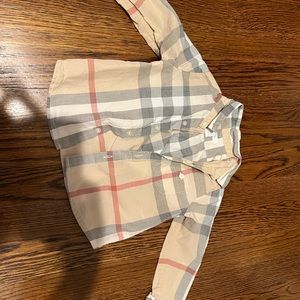 Burberry Plaid Button Down